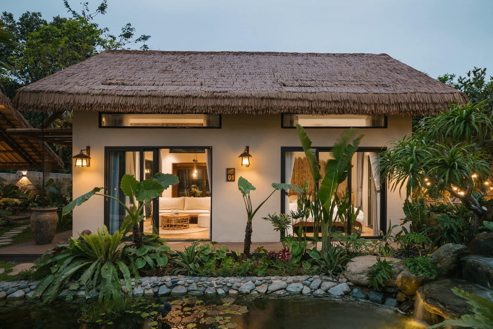 Cảnh quan sân vườn tại Hillstay Chương Mỹ