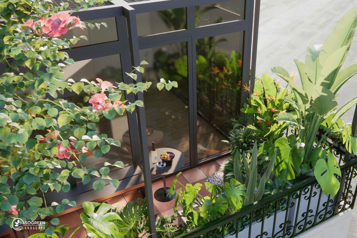 Ban Công Đẹp Đón Nắng