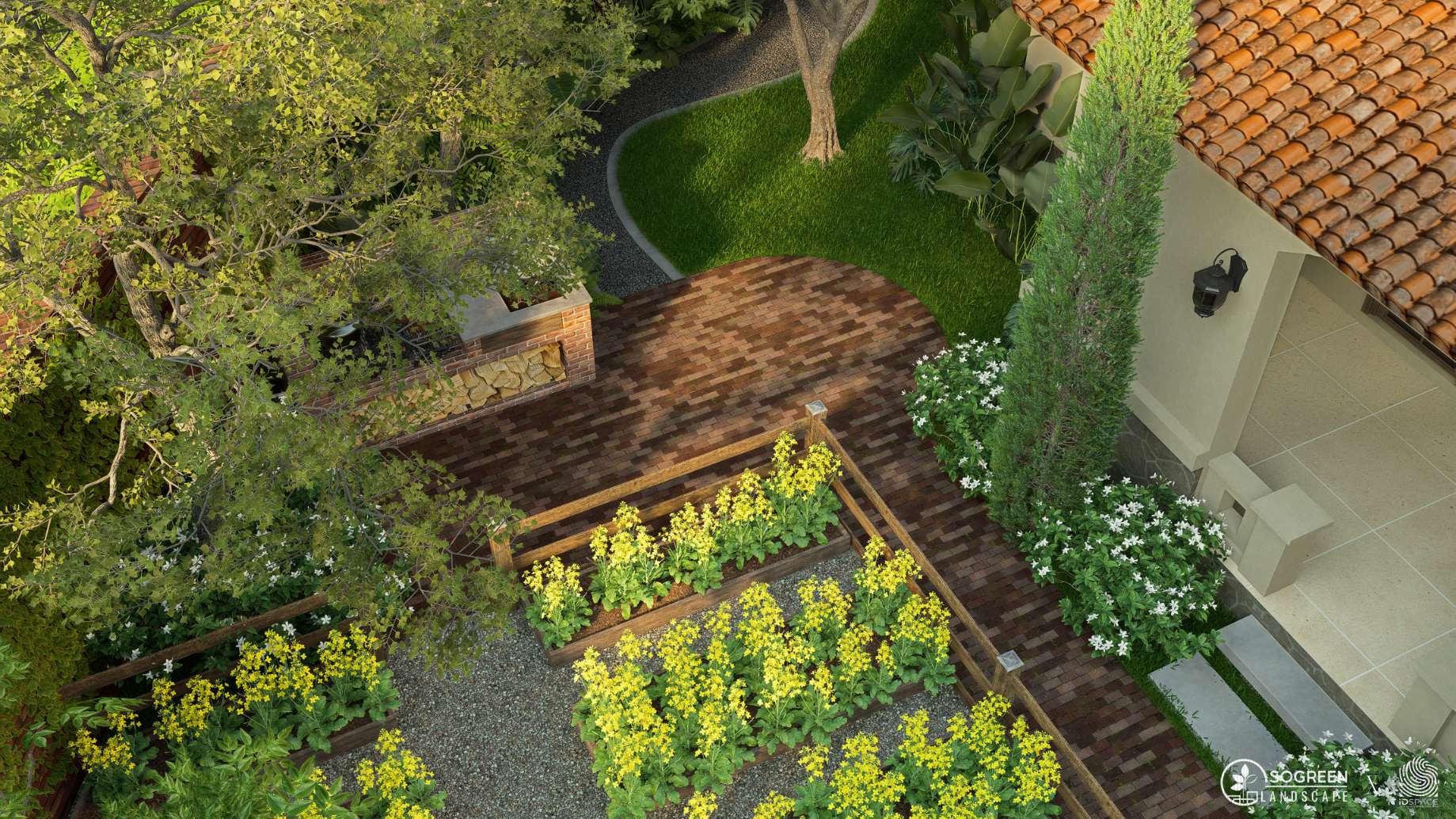 Vườn rau tại Alma An Retreat